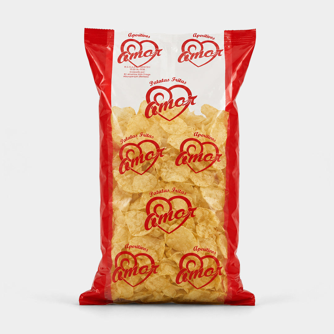 Bolsa de patatas fritas 800 g "Amor"