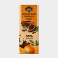 Tableta de chocolate negro con naranja 250 g "Amor"