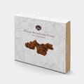 Caja de rocas de patatas fritas con chocolate (16 uds) "Amor"