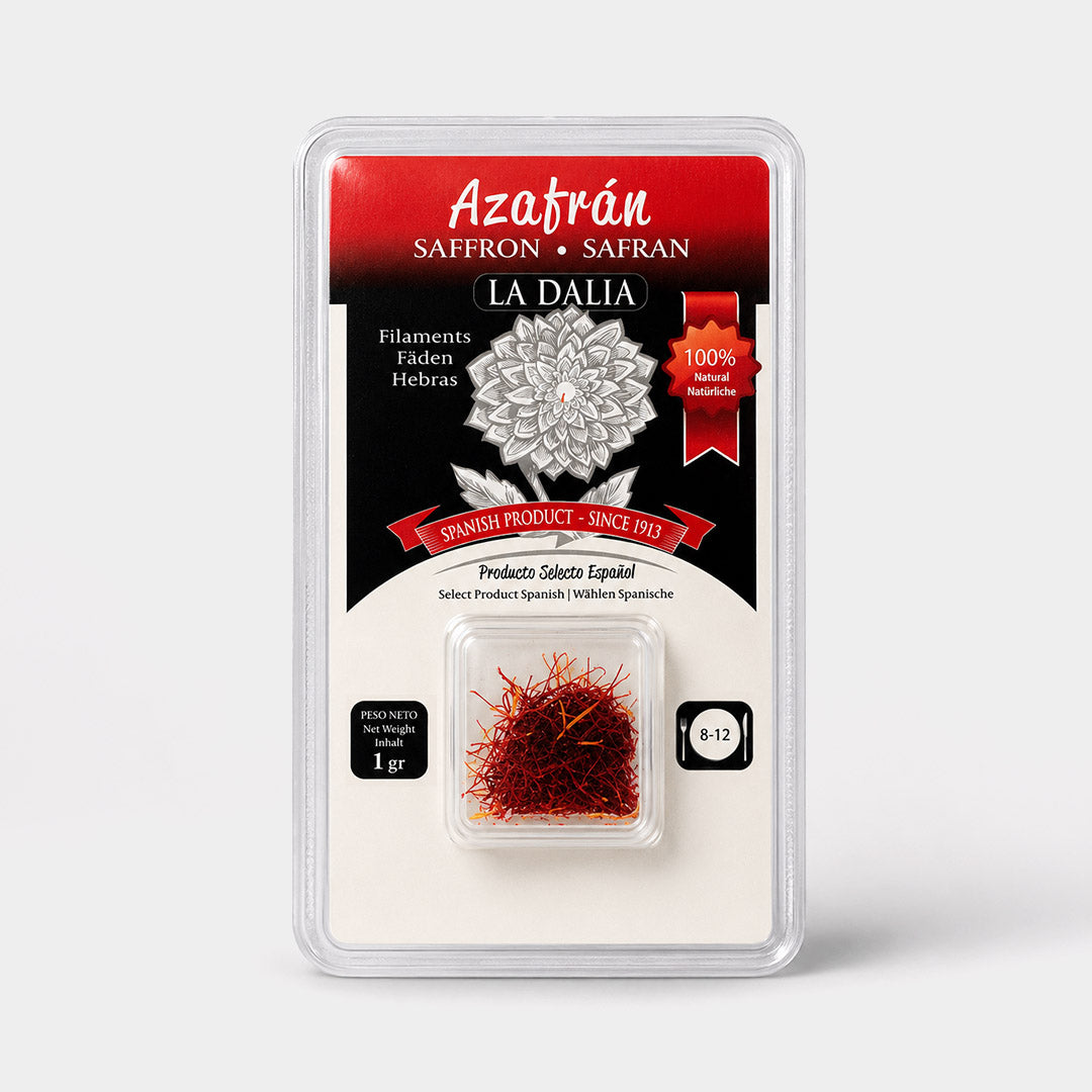 Blister 0,5 g azafrán "La Dalia"