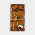 Tableta de chocolate con leche y lotus 110 g "Amor"