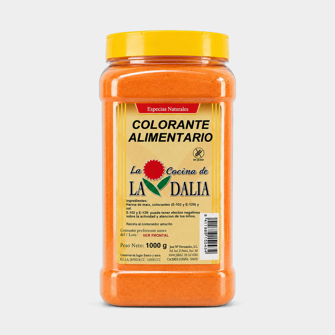 Colorante alimentario en bote grande 1 Kg "La Dalia"