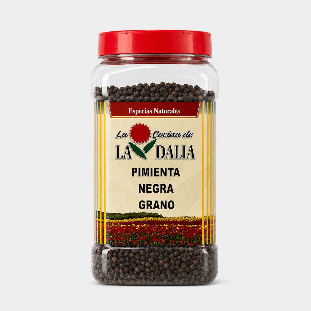 Pimienta negra grano en bote grande 800 g "La Dalia"