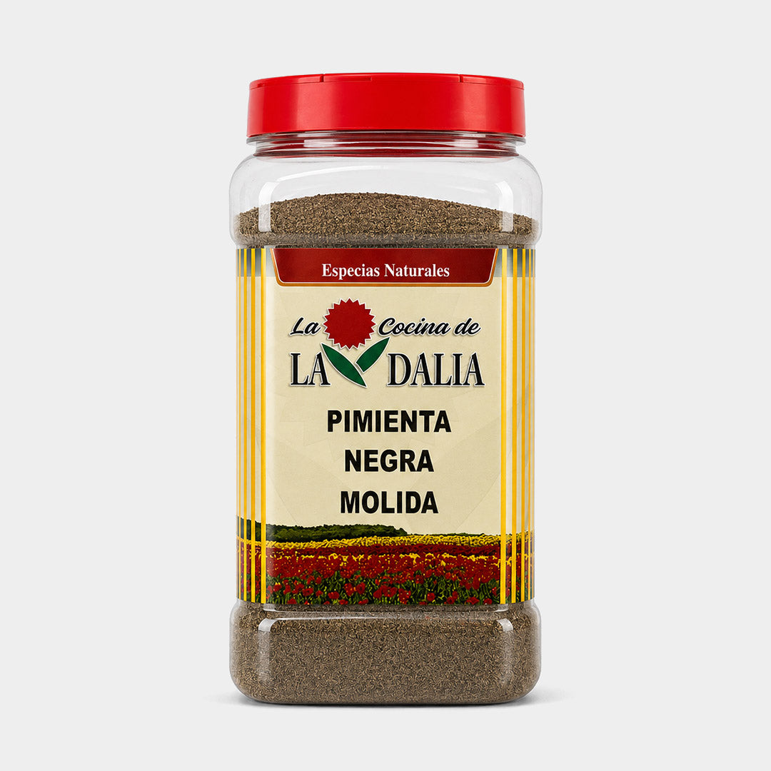 Pimienta negra molida en bote grande 900 g "La Dalia"