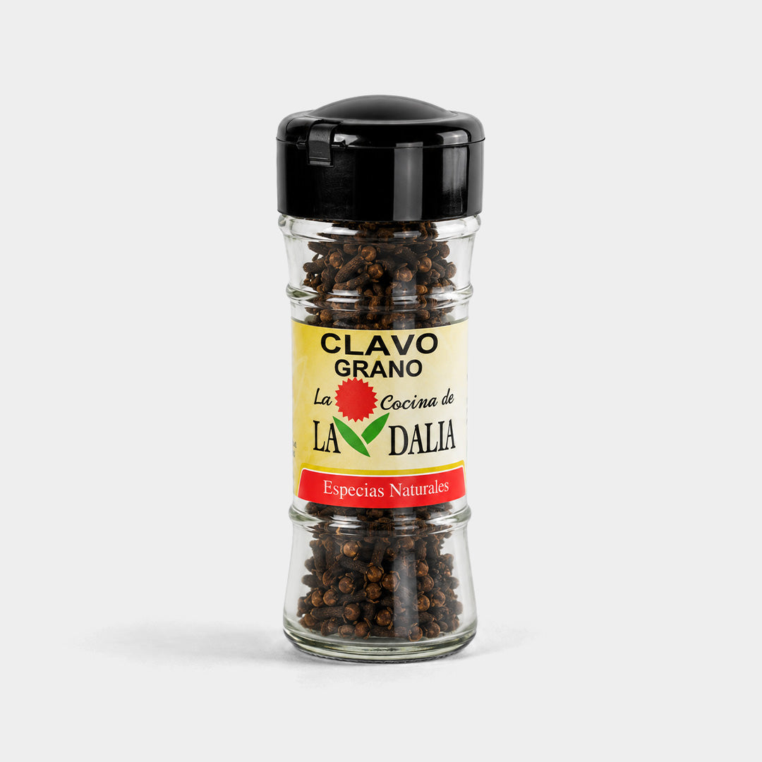 Clavo en grano en tarro de cristal "La Dalia"