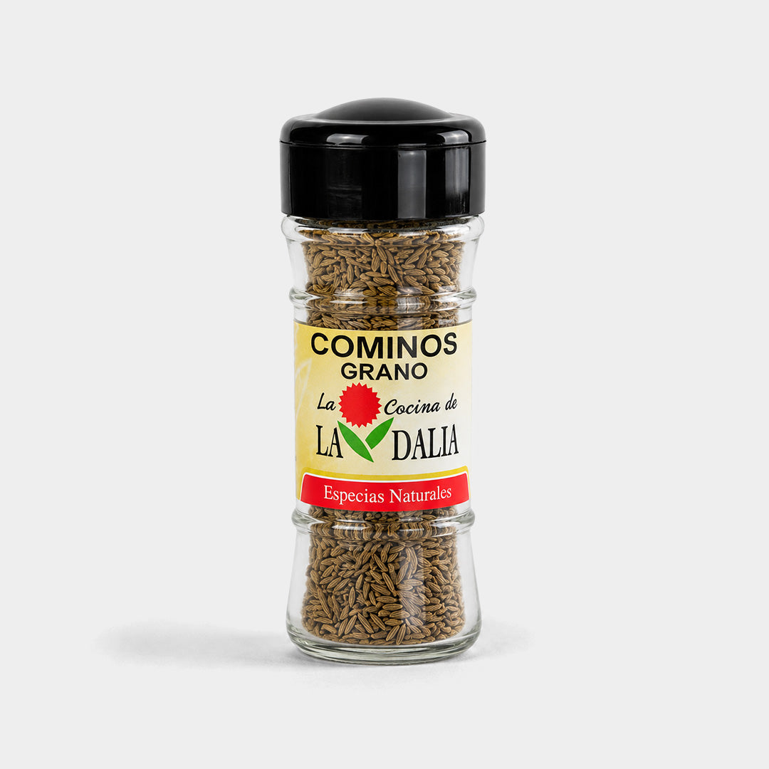 Comino en grano en tarro de cristal "La Dalia"