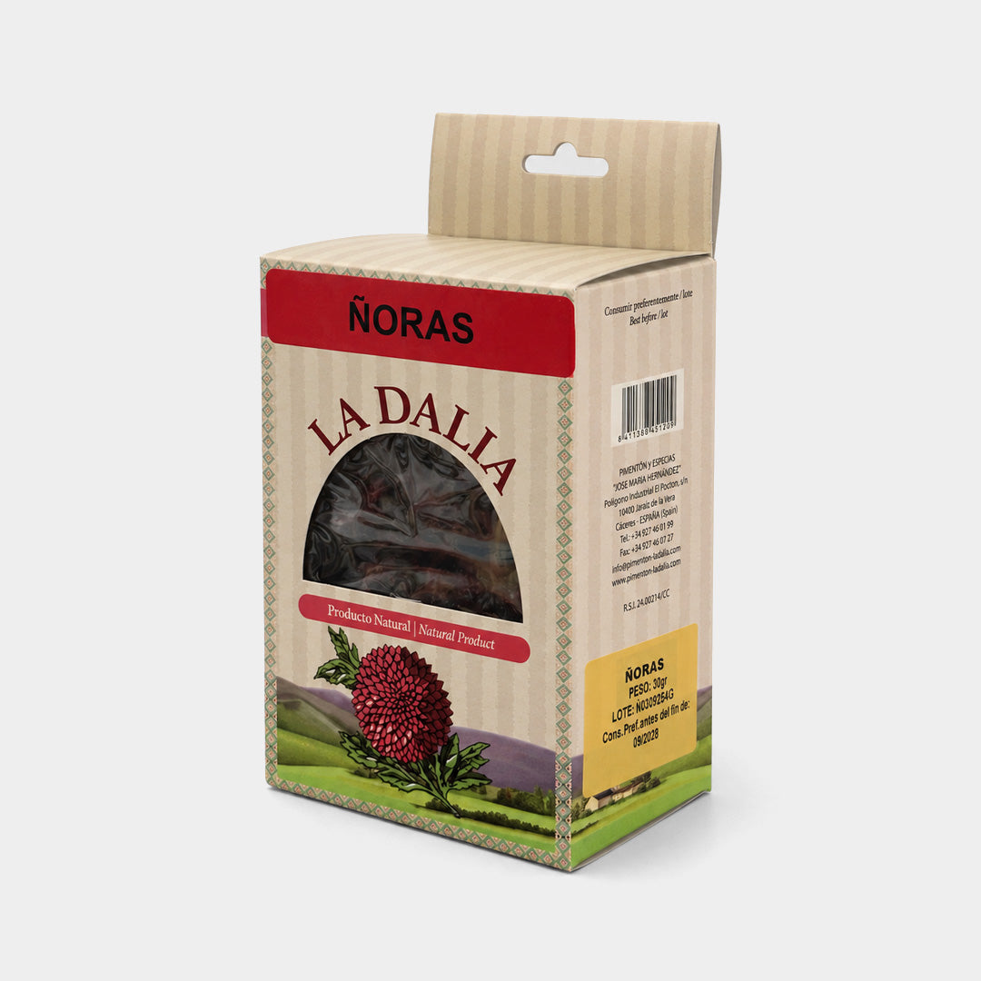 Caja ñoras 30 g "La Dalia"