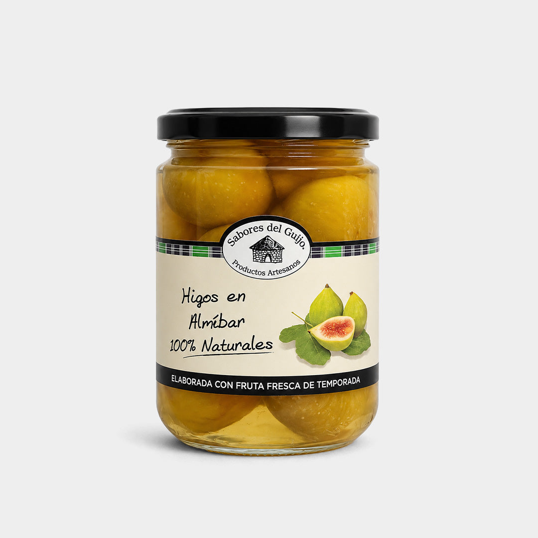 Tarro de higos en almíbar 400 g "Sabores del Guijo"
