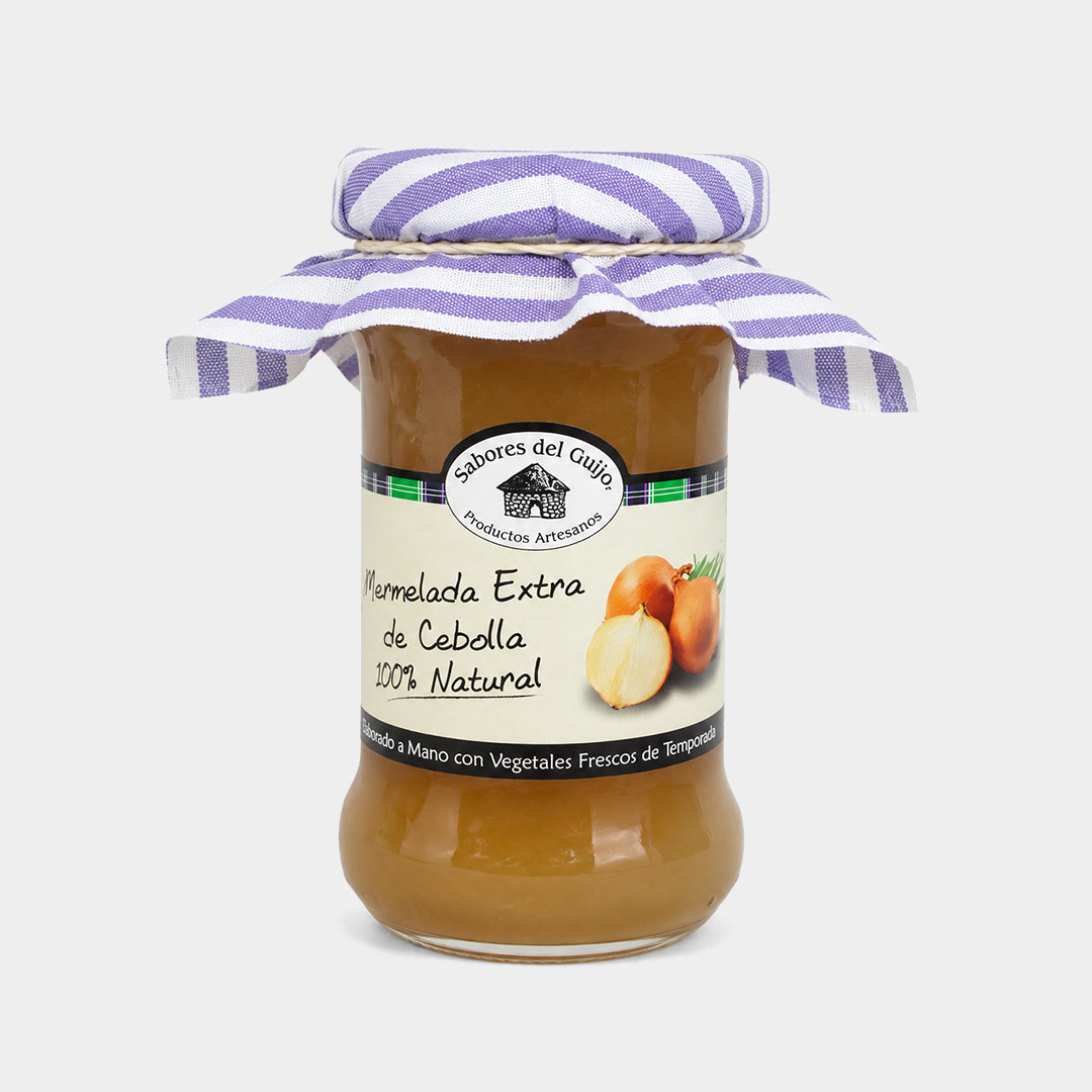 Tarro de mermelada de cebolla 400 g "Sabores del Guijo"