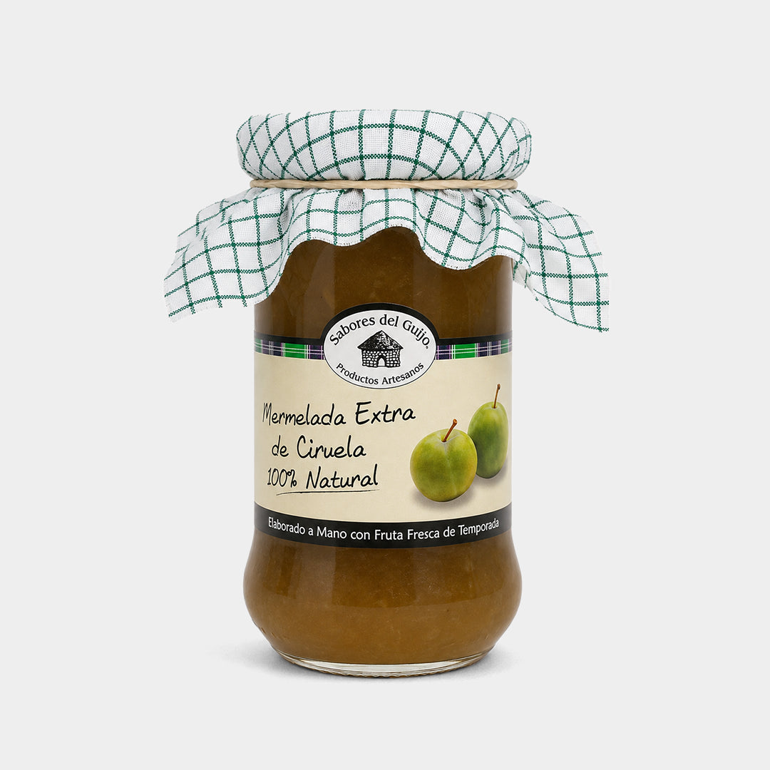 Tarro de mermelada de ciruela 400 g "Sabores del Guijo"