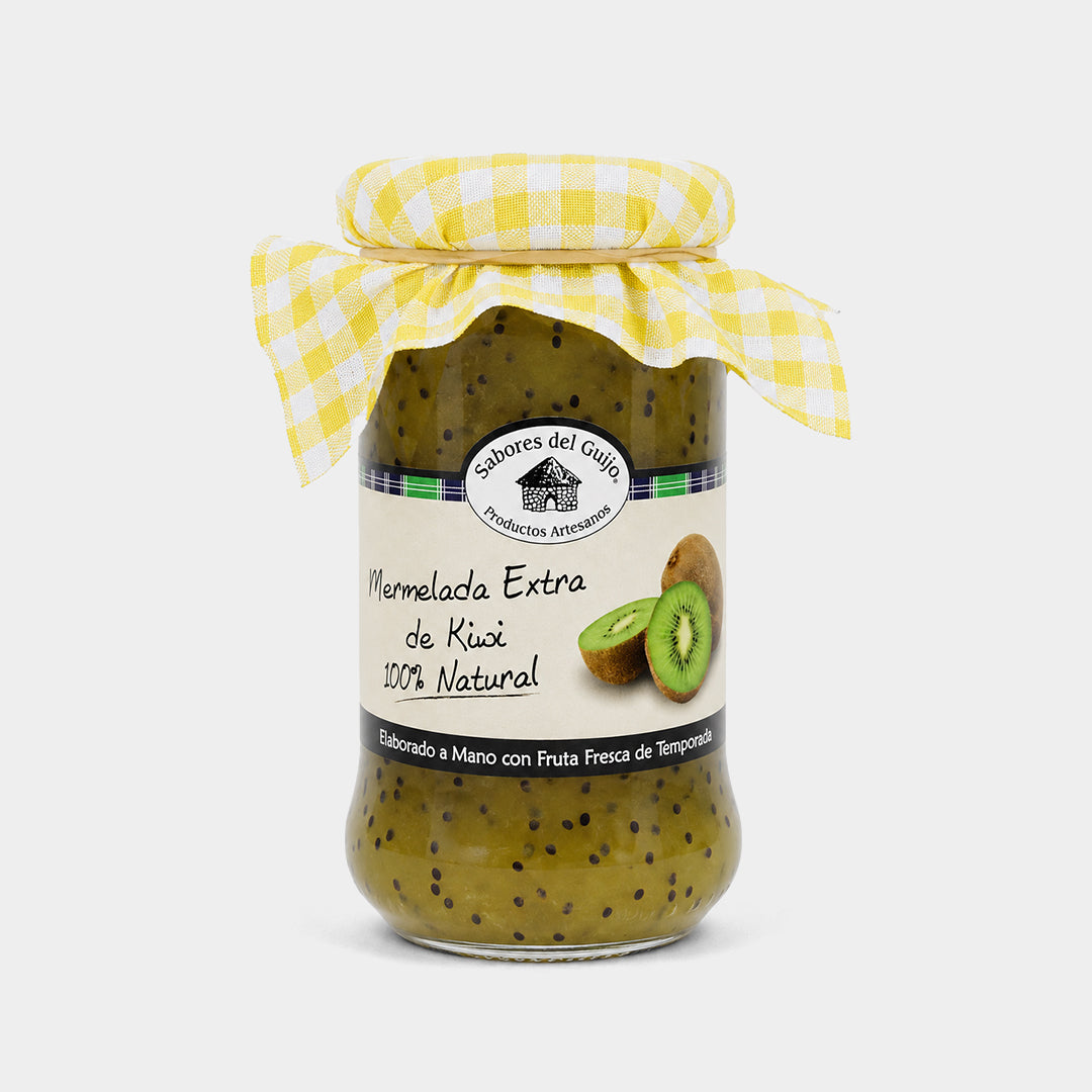 Tarro de mermelada de kiwi 400 g "Sabores del Guijo"