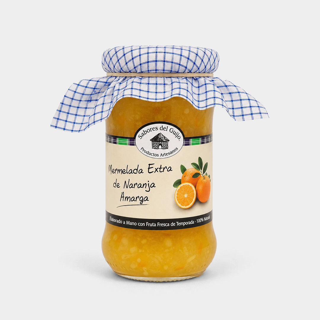 Tarro de mermelada de naranja amarga 400 g "Sabores del Guijo"