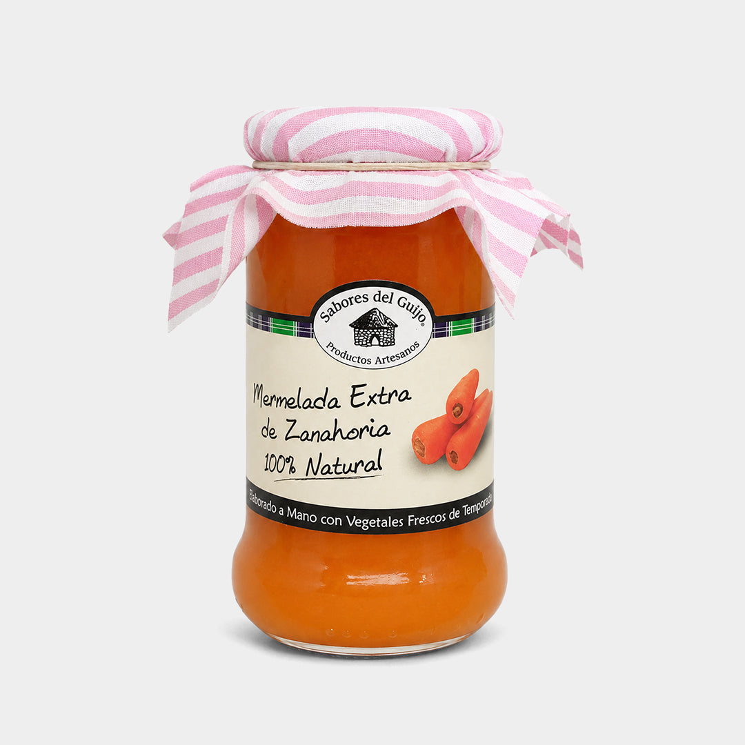 Tarro de mermelada de zanahoria 400 g "Sabores del Guijo"