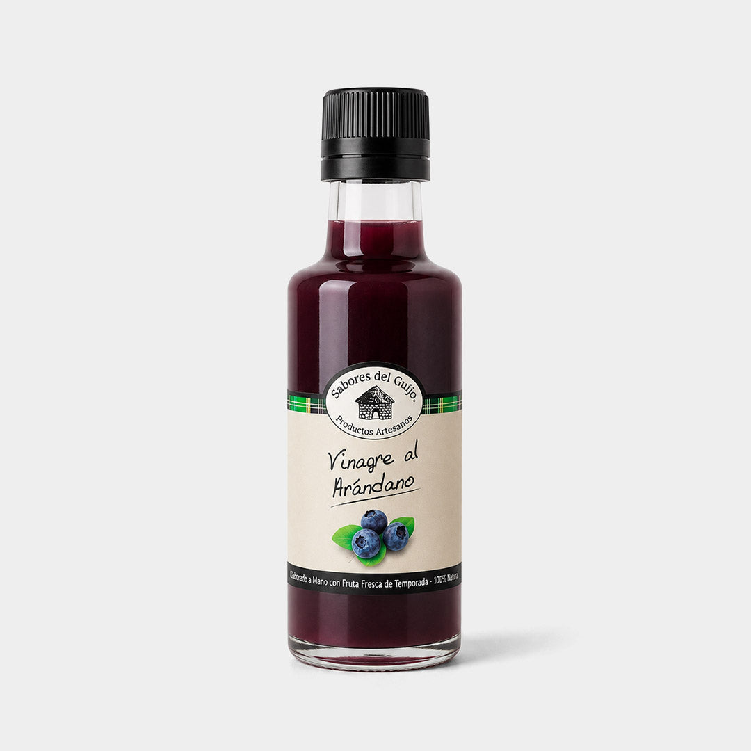 Frasco vinagre de arándano 100 ml "Sabores del Guijo"
