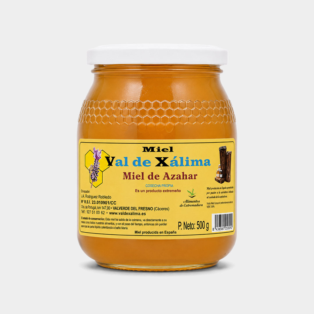 Tarro miel de azahar 500 g "Val de Xalima"