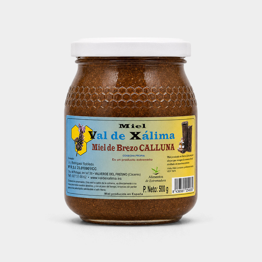 Tarro miel de brezo 500 g "Val de Xalima"