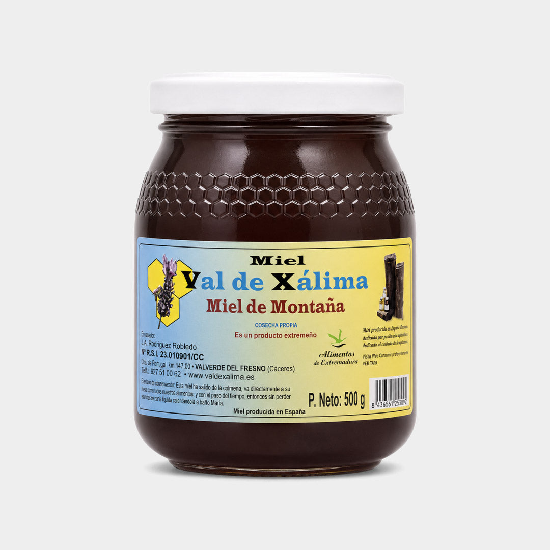 Tarro miel de montaña 500 g "Val de Xalima"